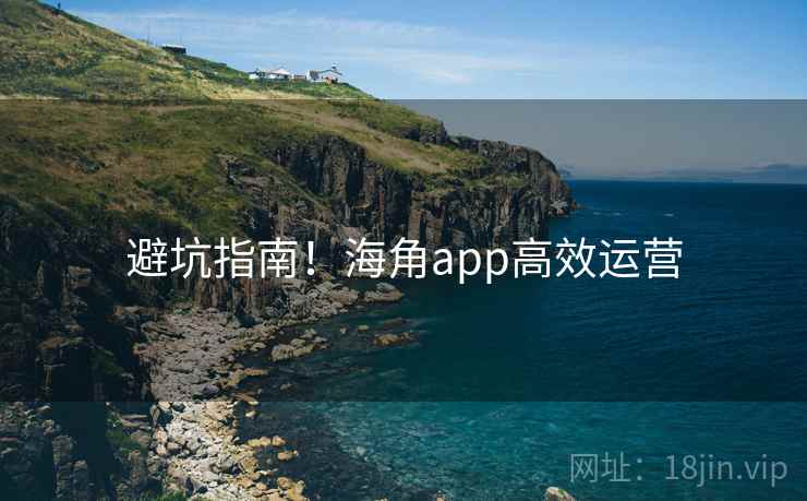 避坑指南！海角app高效运营